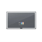 Infinity Series Rectangle Smart Mirror with Touch Display by Litecon